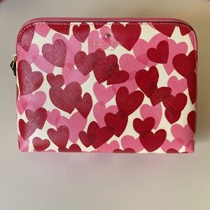 NEW CONDITION Kate Spade Valentine’s Cosmetic Case